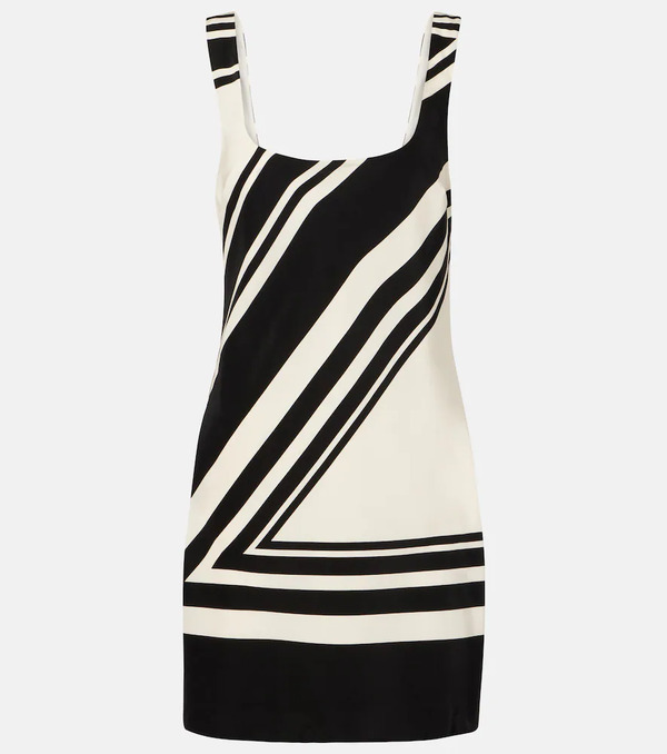  Sir Sir Pietra Printed Silk Crepe Minidress 