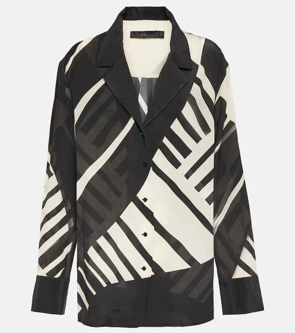  Sir Sir Printed Silk Shirt 