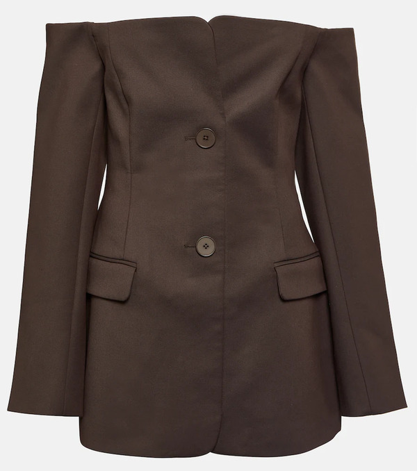  Sir Sir Sandrine Off-shoulder Blazer Dress 