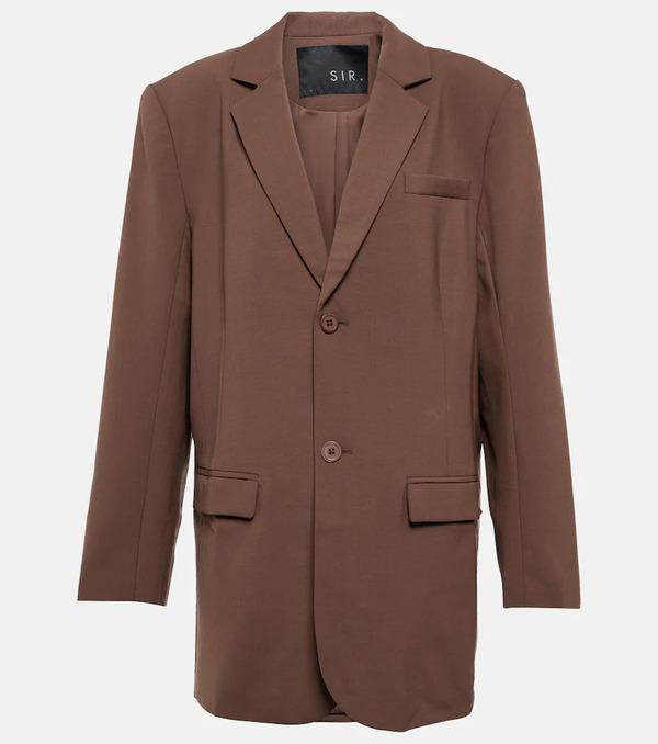  Sir Sir Single-breasted Wool-blend Blazer 