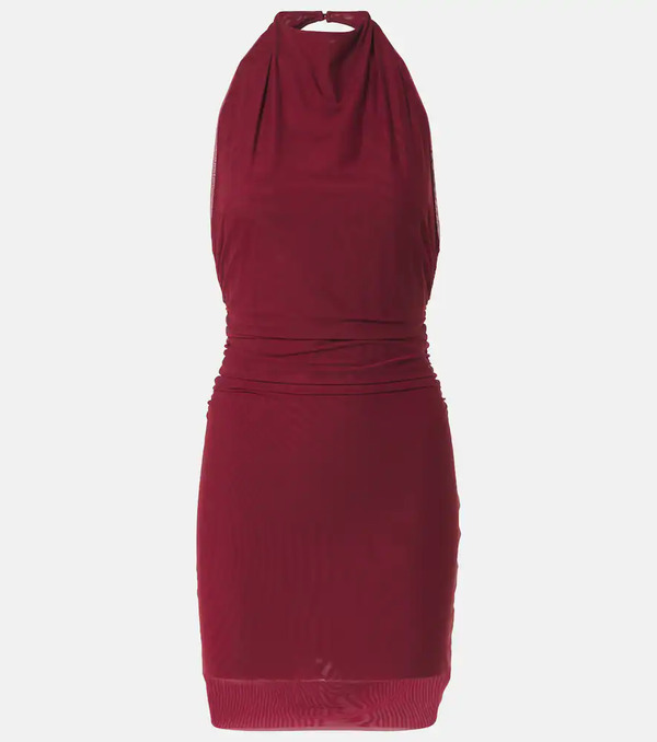  Sir Sir Toni Halterneck Mesh Minidress 
