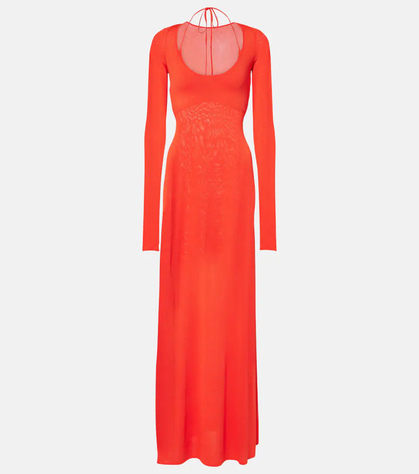  Sir Sir Valejo Halter Knit Maxi Dress 