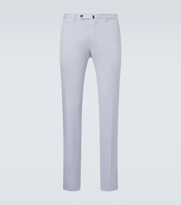  Slowear Slowear Cotton And Silk Slim Pants 