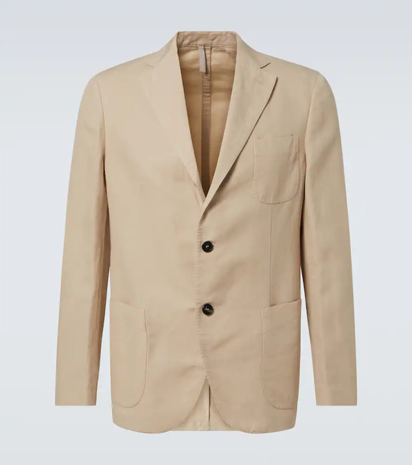  Slowear Slowear Linen And Cotton Blazer 