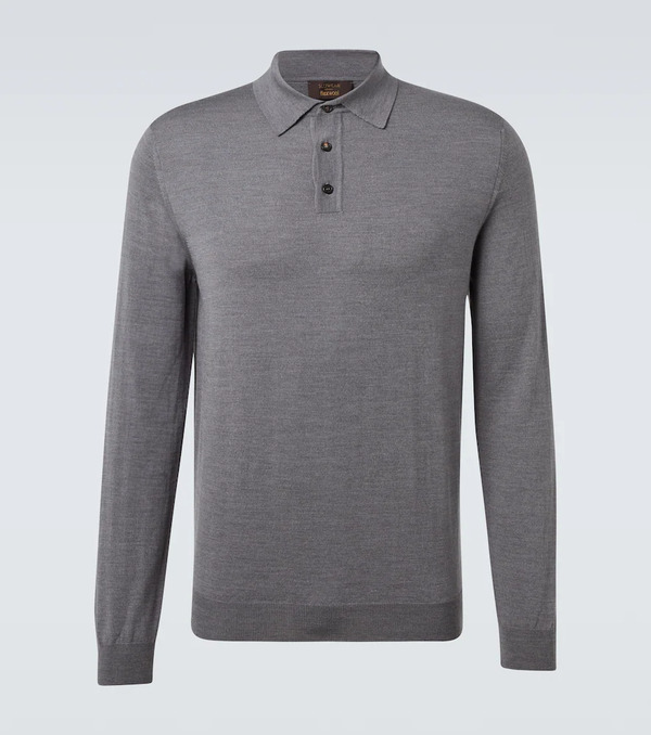  Slowear Slowear Wool-blend Polo Shirt 