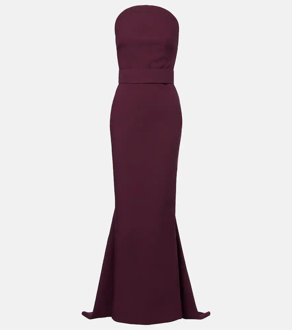  Solace London Solace London Citra Strapless Gown 