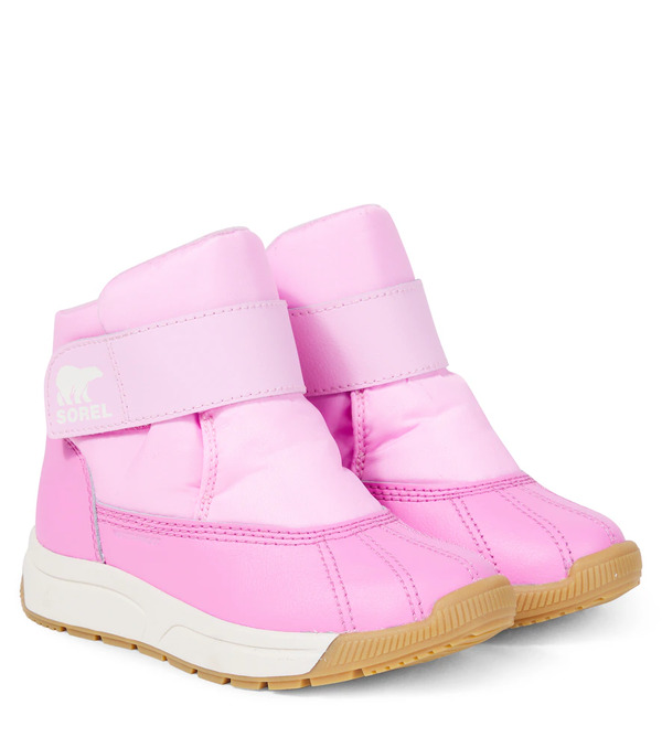  Sorel Kids Sorel Kids Whitney Leather-trimmed Boots 