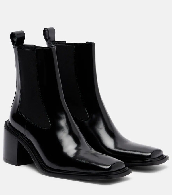  Souliers Martinez Souliers Martinez Dallas 60 Leather Chelsea Boots 