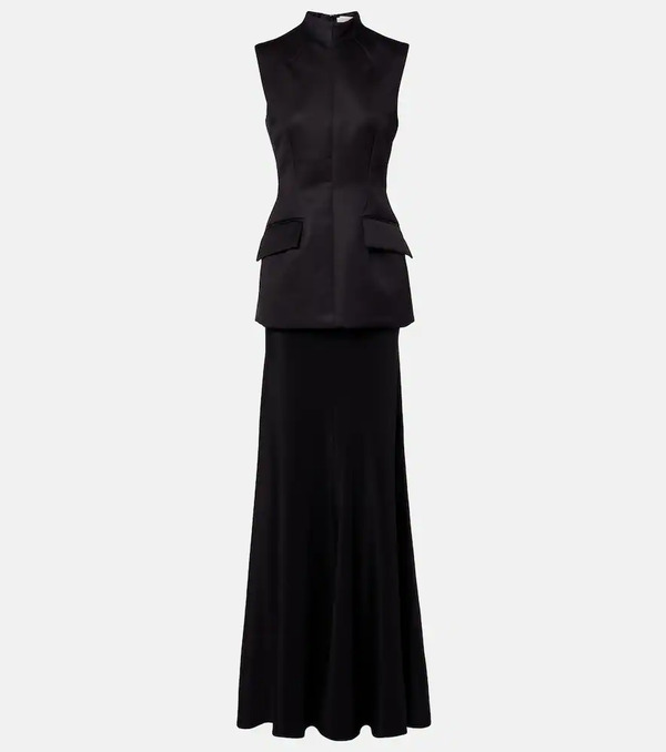  Sportmax Sportmax Cilen Cotton-blend Gown 