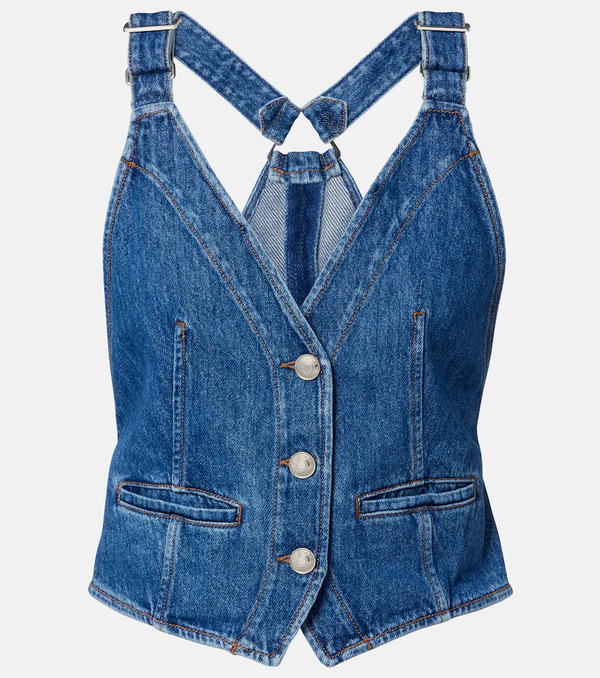  Sportmax Sportmax Dama Denim Vest 