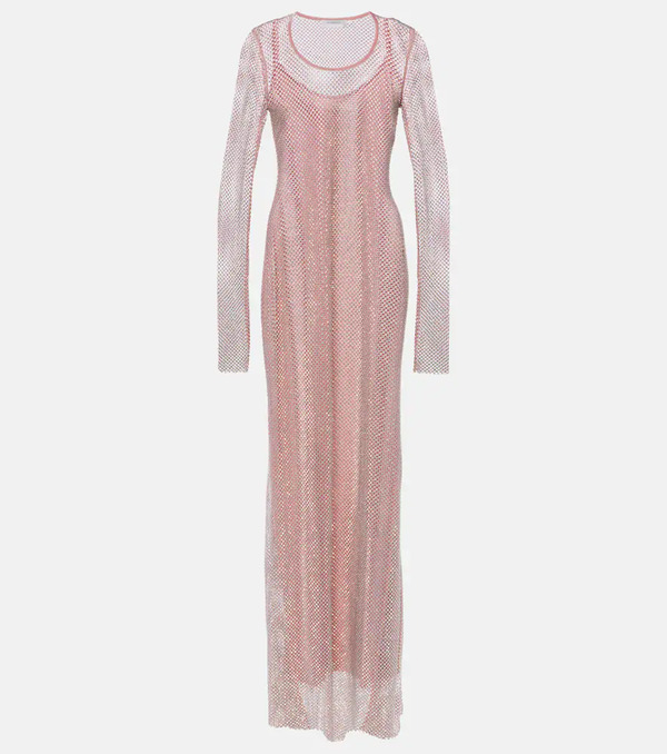  Sportmax Sportmax Embellished Mesh Gown 