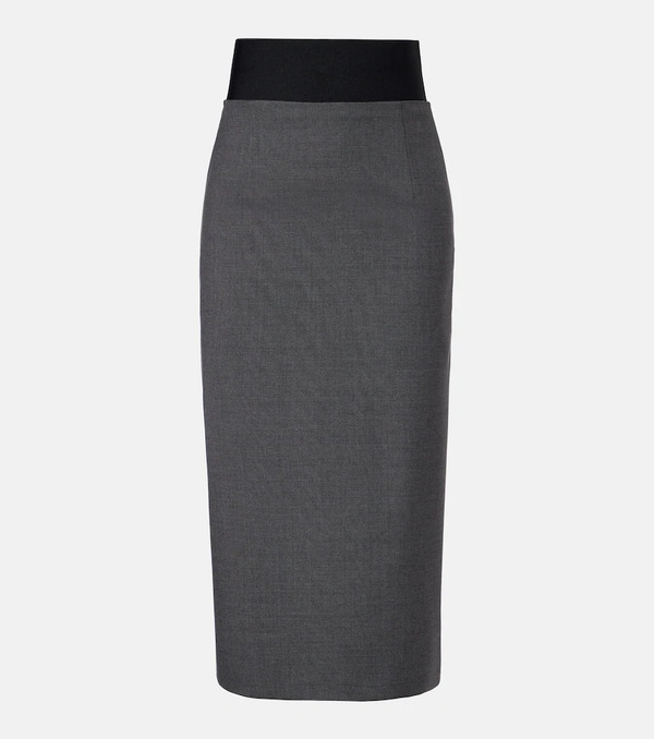  Sportmax Sportmax Finire Virgin Wool Pencil Skirt 