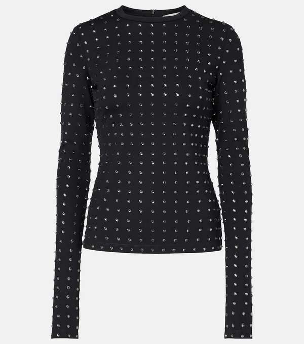  Sportmax Sportmax Negus Crystal-embellished Top 
