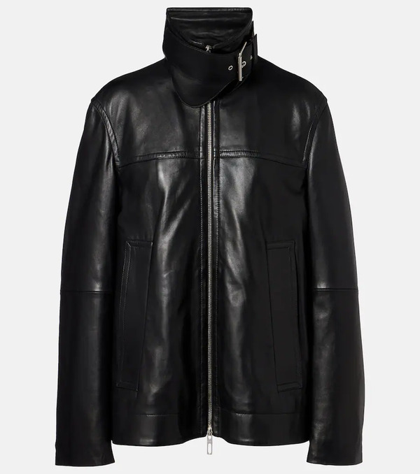  Sportmax Sportmax Oversized Leather Jacket 