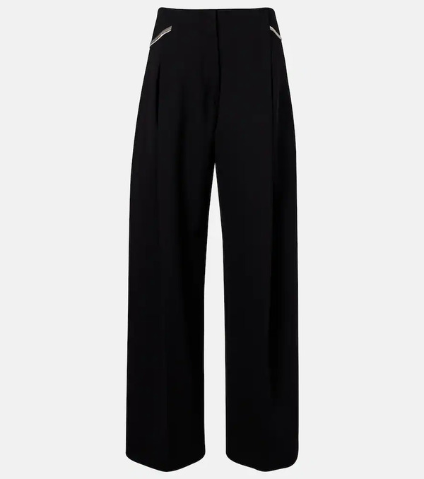  Sportmax Sportmax Pleated Low-rise Wide-leg Pants 