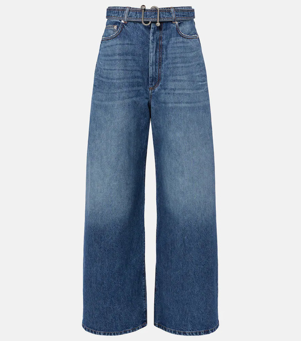  Sportmax Sportmax Procida Mid-rise Wide-leg Jeans 
