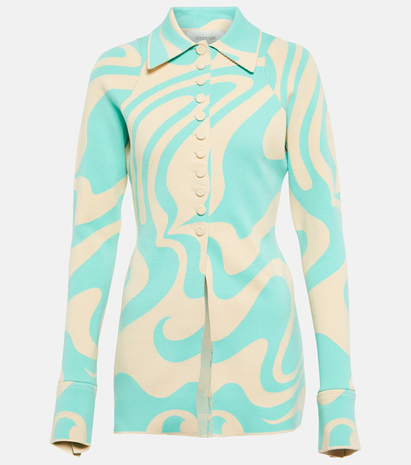  Sportmax Sportmax Soraga Jacquard Blazer 