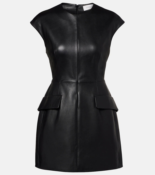  Sportmax Sportmax Terfrite Leather Minidress 
