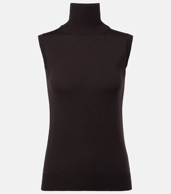  Sportmax Sportmax Vertigo Knitted Virgin Wool Top 
