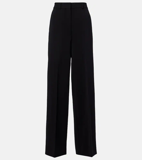  Sportmax Sportmax Vetusta Crepe Wide-leg Pants 