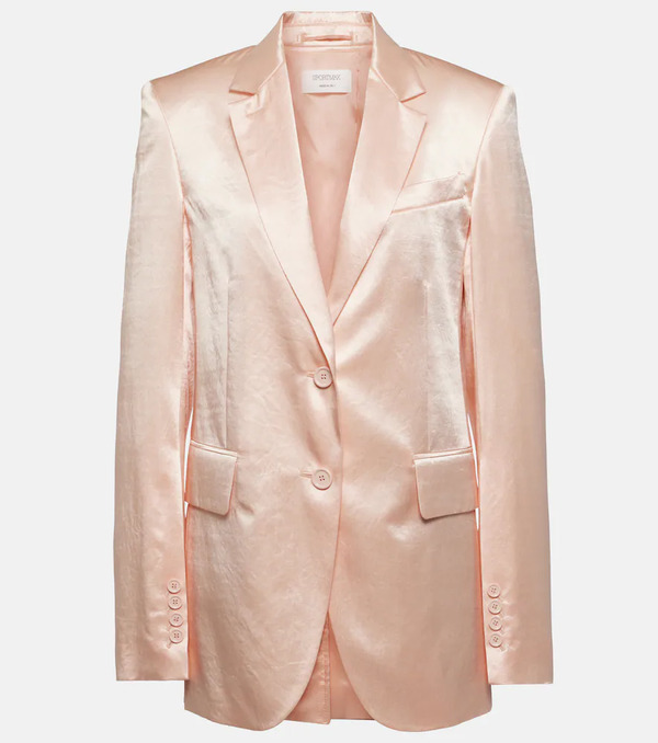  Sportmax Sportmax Volante Satin Blazer 