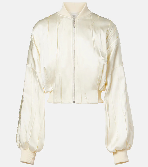  Sportmax Sportmax Zorro Cropped Bomber Jacket 