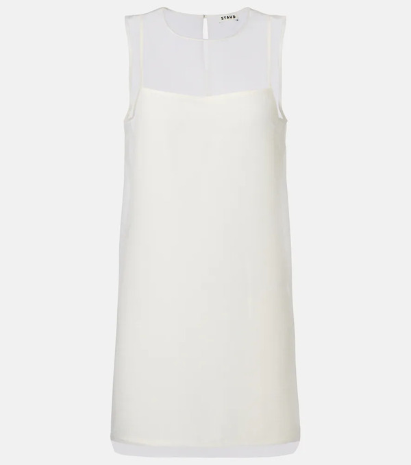  Staud Staud Brea Layered Shift Dress 