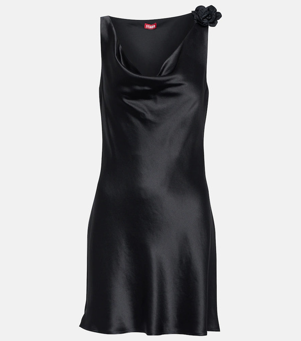  Staud Staud Floral Applique Minidress 
