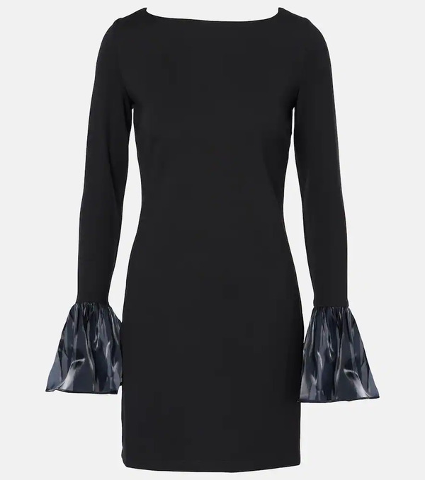  Staud Staud Hawthorne Organza-trimmed Minidress 