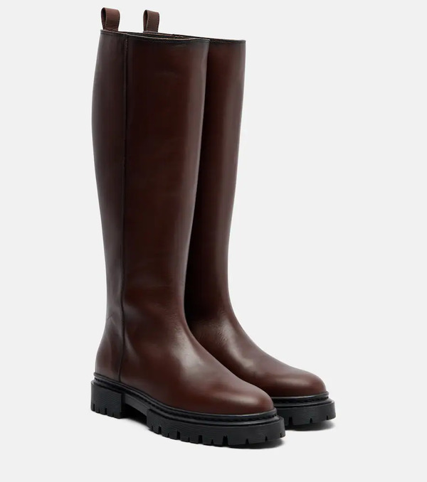  Staud Staud Henry Leather Knee-high Boots 