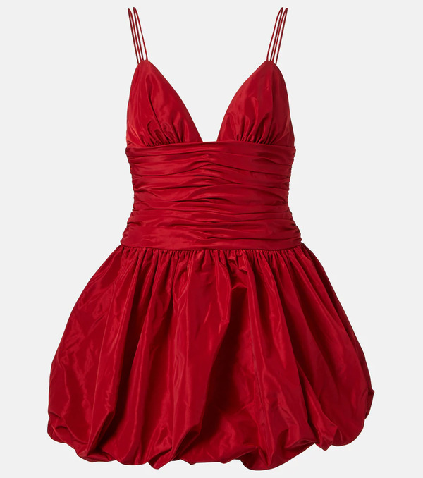  Staud Staud Loren Ruched Minidress 