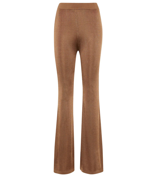  Staud Staud Moonstone High-rise Flared Pants 