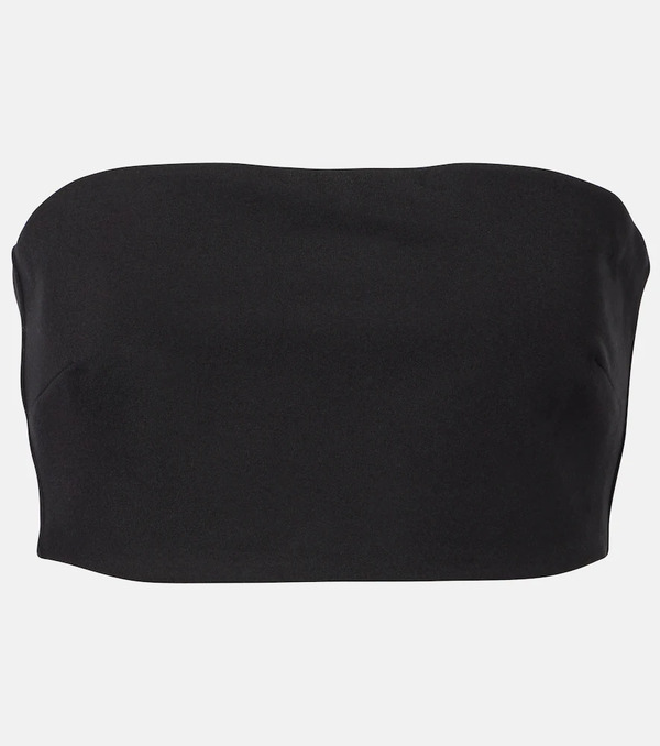  Staud Staud Palladium Strapless Crop Top 