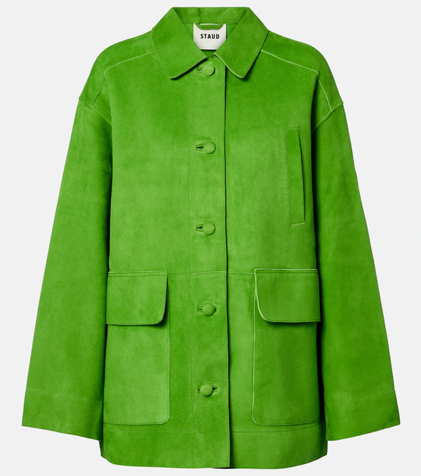  Staud Staud Roxanne Suede Jacket 