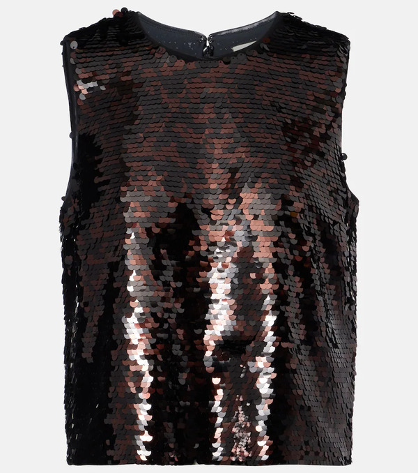  Staud Staud Sequined Top 