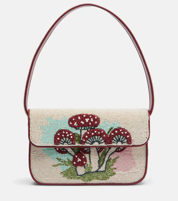  Staud Staud Tommy Beaded Shoulder Bag 