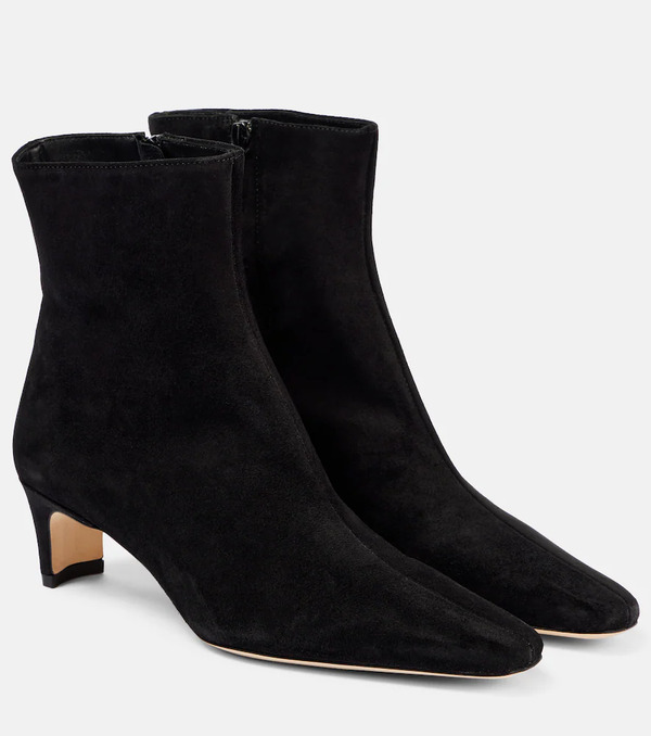  Staud Staud Wally 55 Suede Ankle Boots 