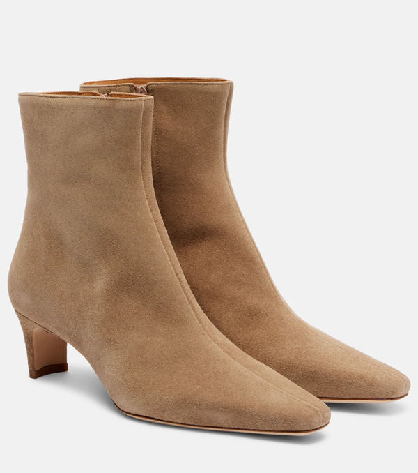  Staud Staud Wally 55 Suede Ankle Boots 