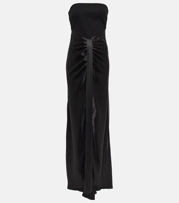  Staud Staud Wayfaring Strapless Maxi Dress 