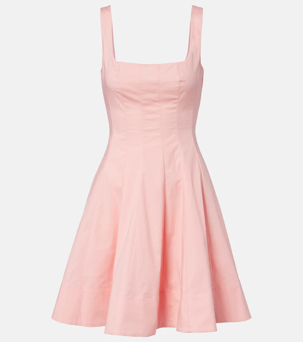  Staud Staud Wells Cotton Minidress 
