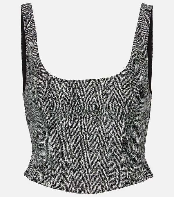  Staud Staud Wells Cropped Top 
