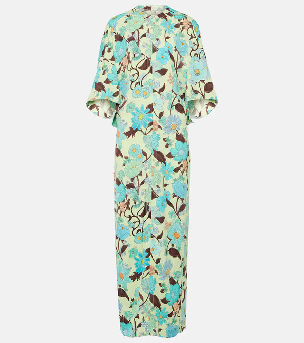  Stella Mccartney Stella Mccartney Caped Maxi Dress 