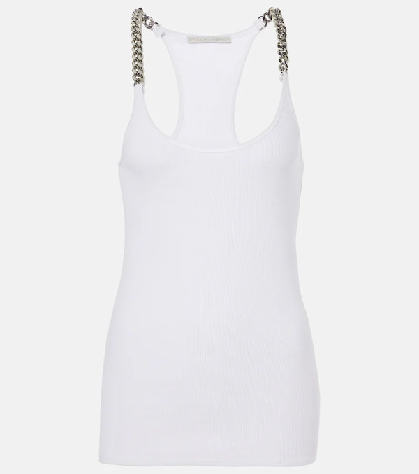  Stella Mccartney Stella Mccartney Cotton-blend Tank Top 