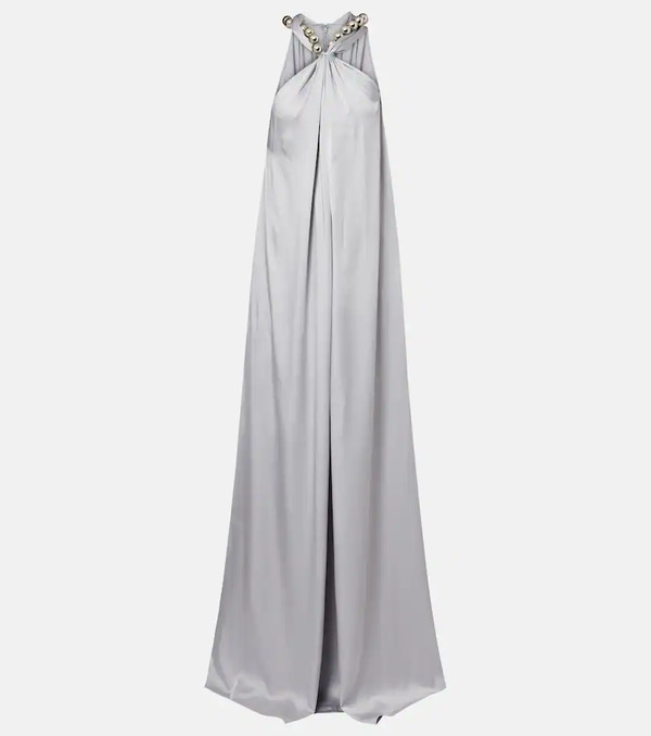  Stella Mccartney Stella Mccartney Embellished Satin Gown 