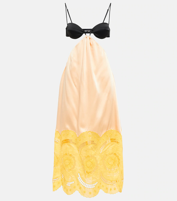  Stella Mccartney Stella Mccartney Embroidered Cutout Gown 