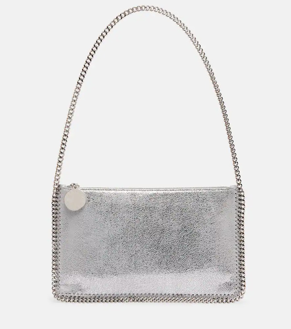  Stella Mccartney Stella Mccartney Falabella Mini Metallic Shoulder Bag 