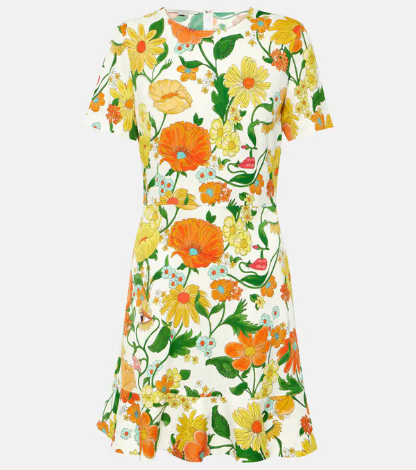 Stella Mccartney Stella Mccartney Floral Minidress 