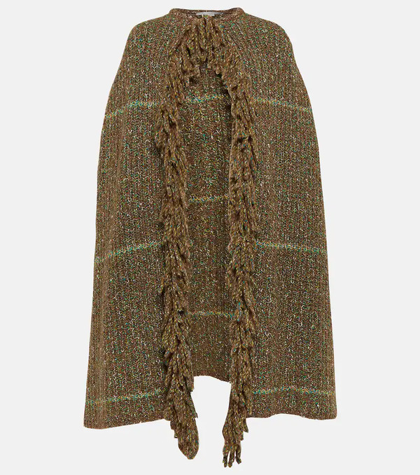  Stella Mccartney Stella Mccartney Fringed Poncho 