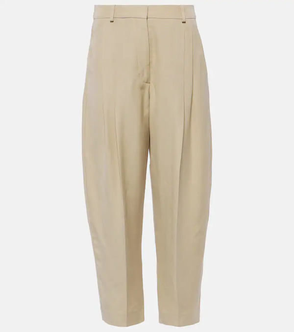 Stella Mccartney Stella Mccartney Iconic High-rise Cropped Pants 