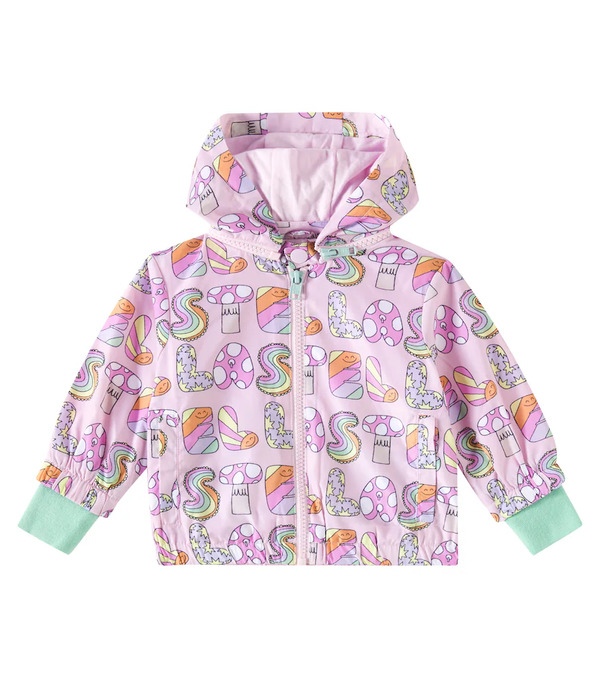  Stella Mccartney Kids Stella Mccartney Kids Baby Logo Jacket 